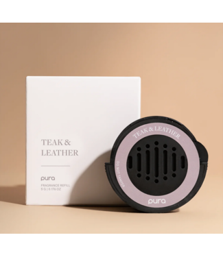 Pura Device Teak & Leather Car Pura Diffuser Refill