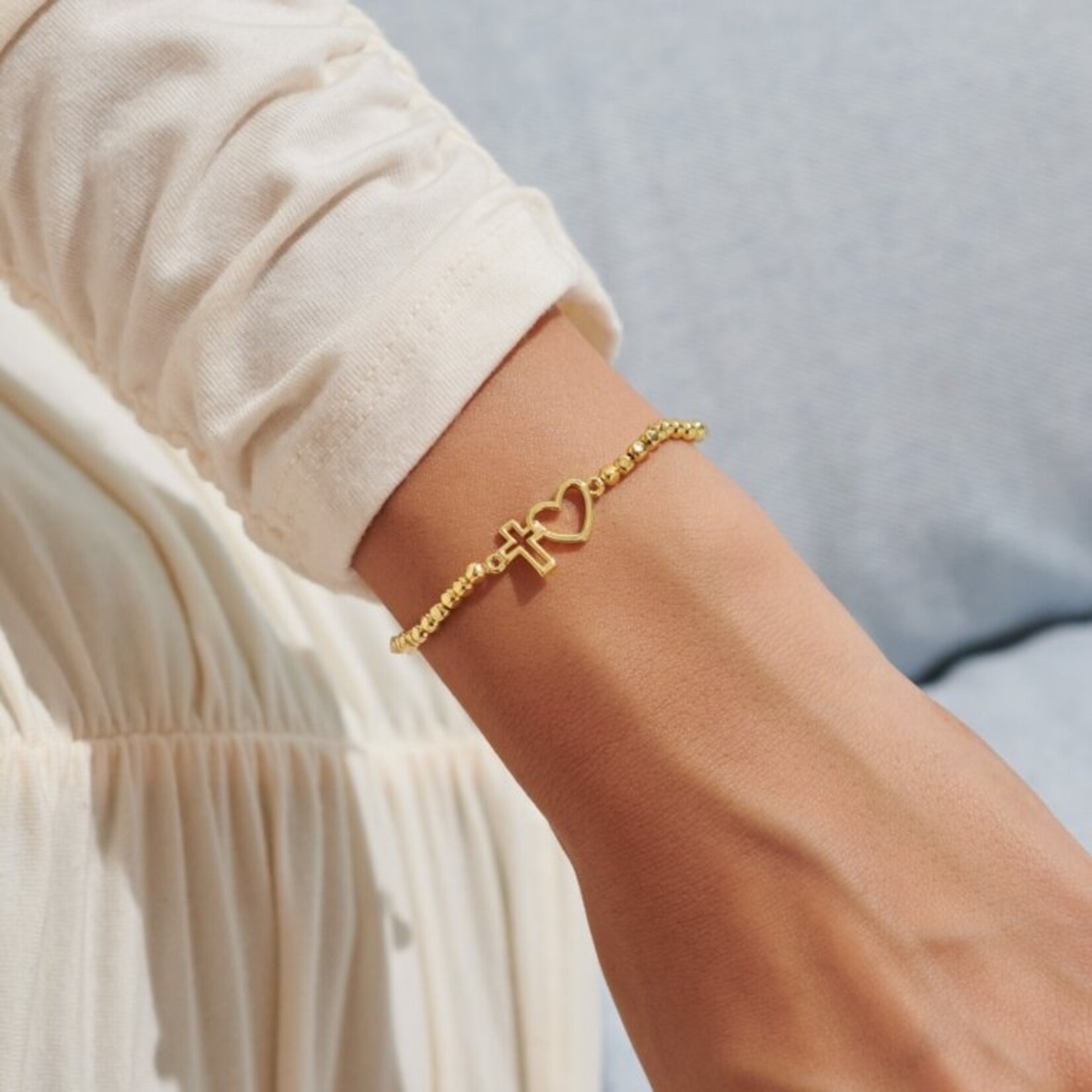 A Littles & Co Forever Yours 'Live By Faith' Bracelet