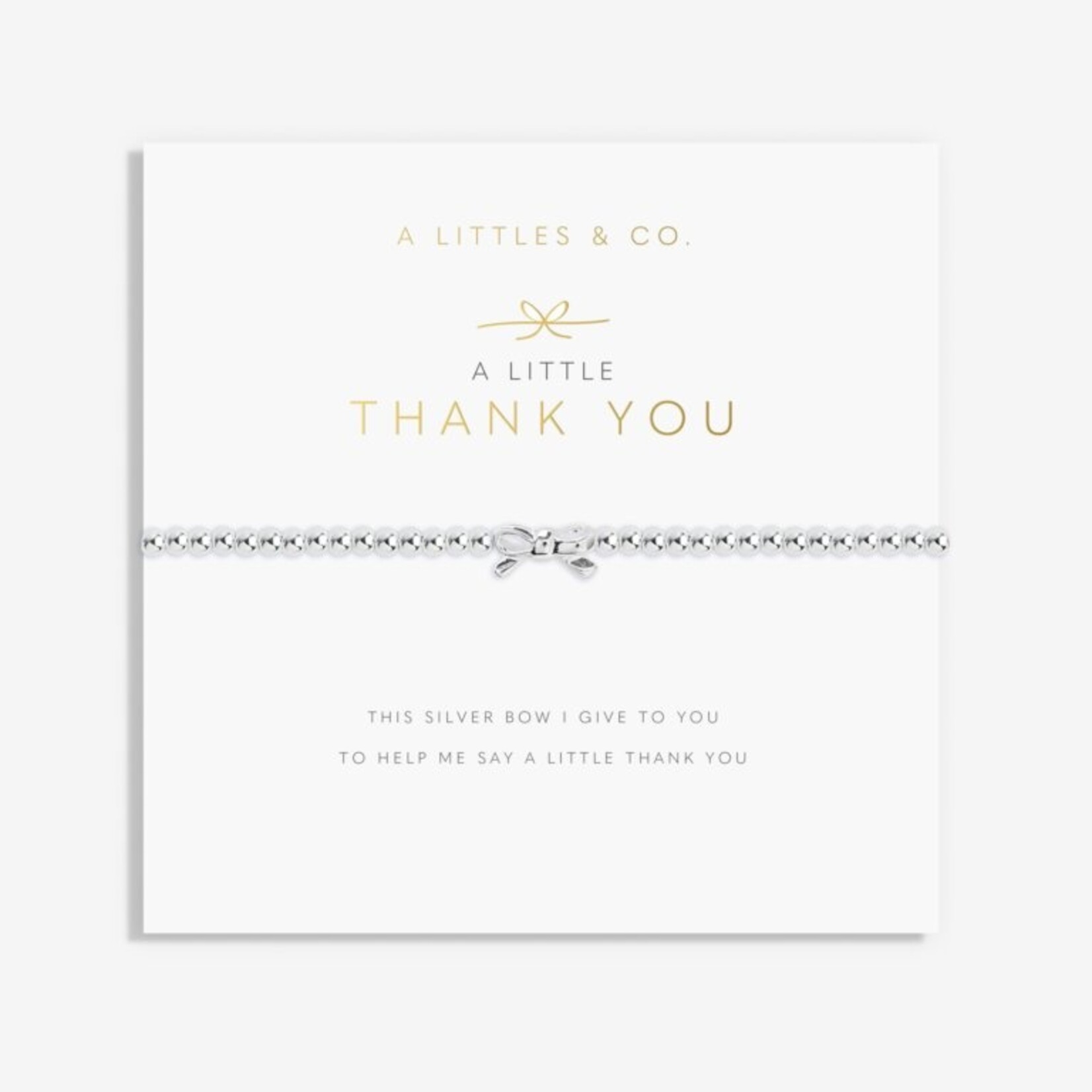 A Littles & Co A Little 'Thank You' Bracelet