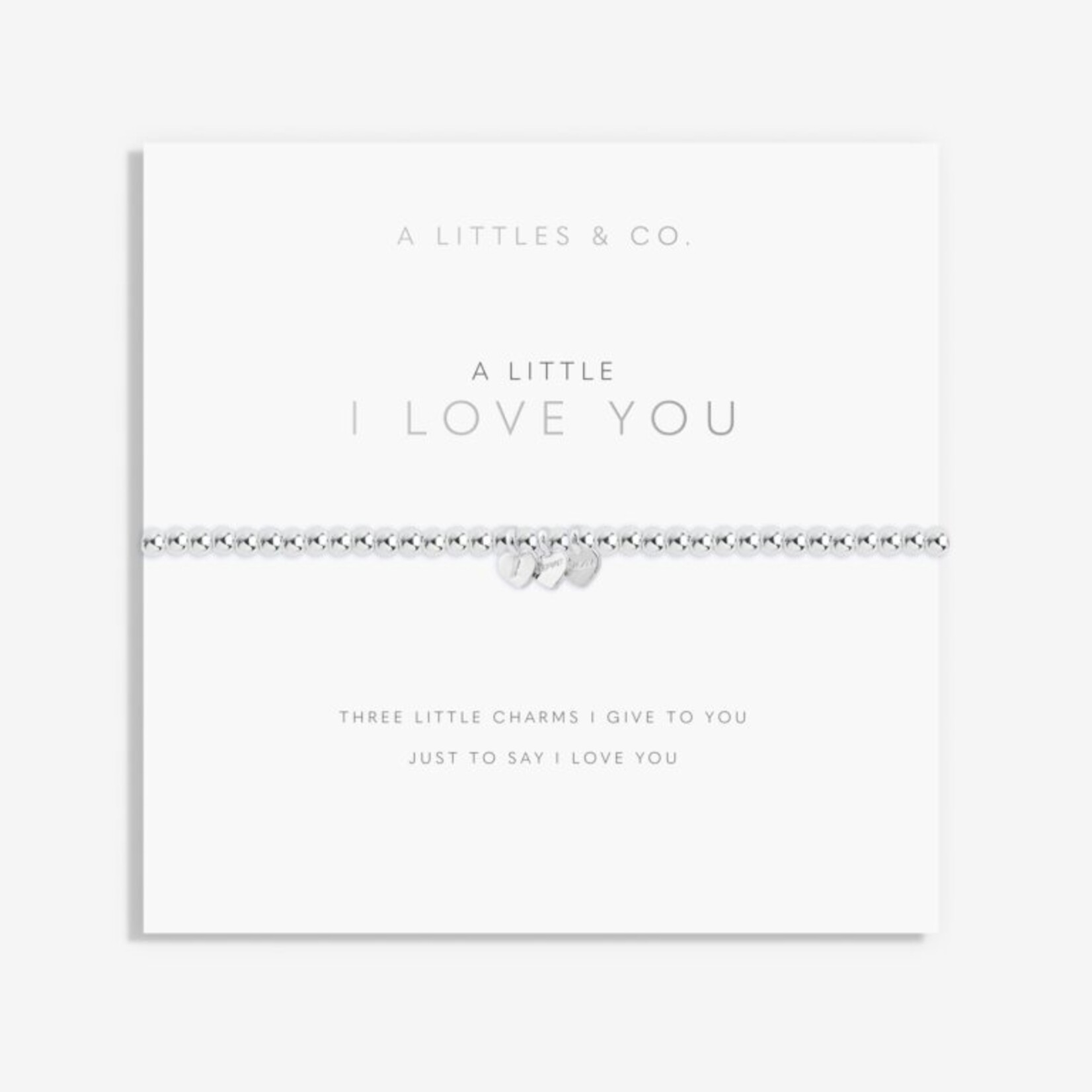 A Littles & Co A Little 'I Love You' Bracelet