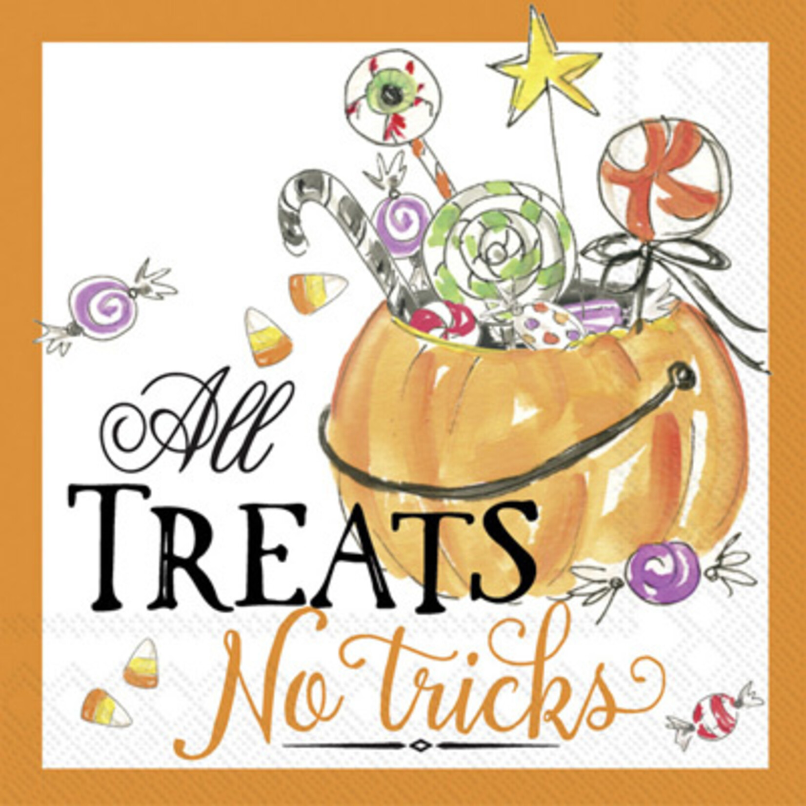 All Treats Cocktail Napkins