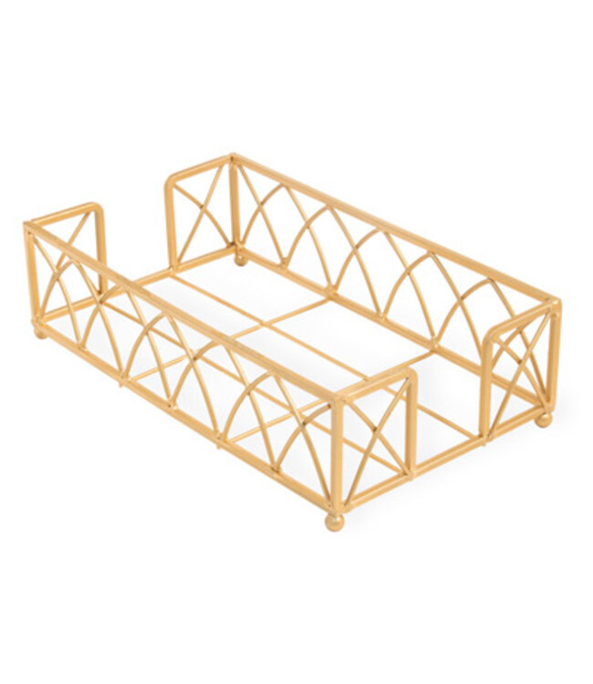 Arch Gold Leaf Guest Towel Holder