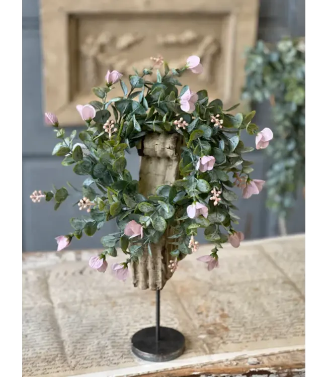 Folklore Florets Pink Candle Ring