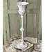 Large Cream Fluted Holder