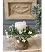 Folklore Florets Cream Candle Ring