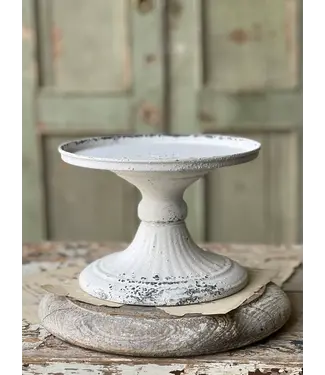 Large Atessa Cream Pedestal