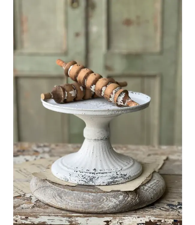 Large Atessa Cream Pedestal