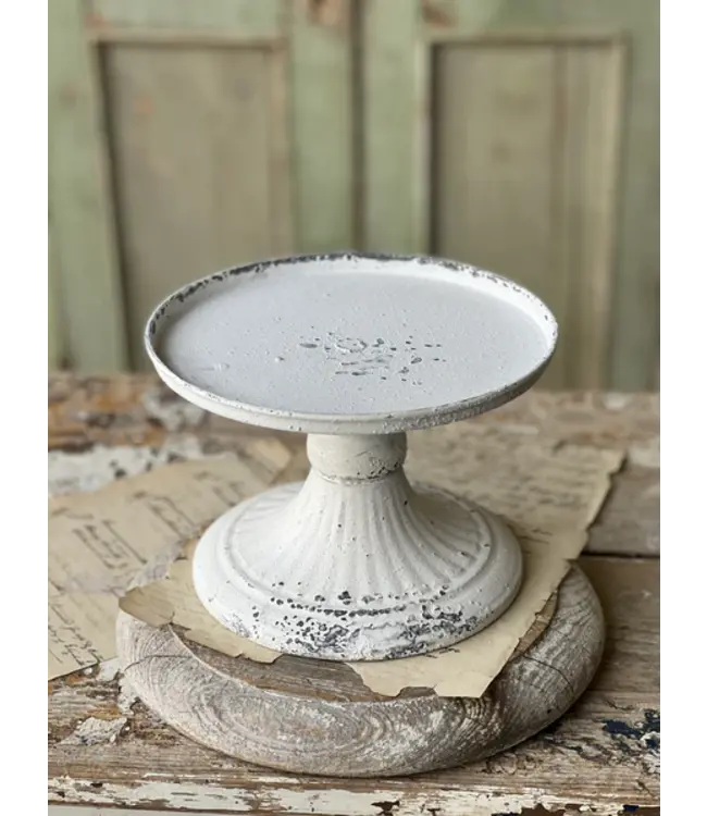 Large Atessa Cream Pedestal