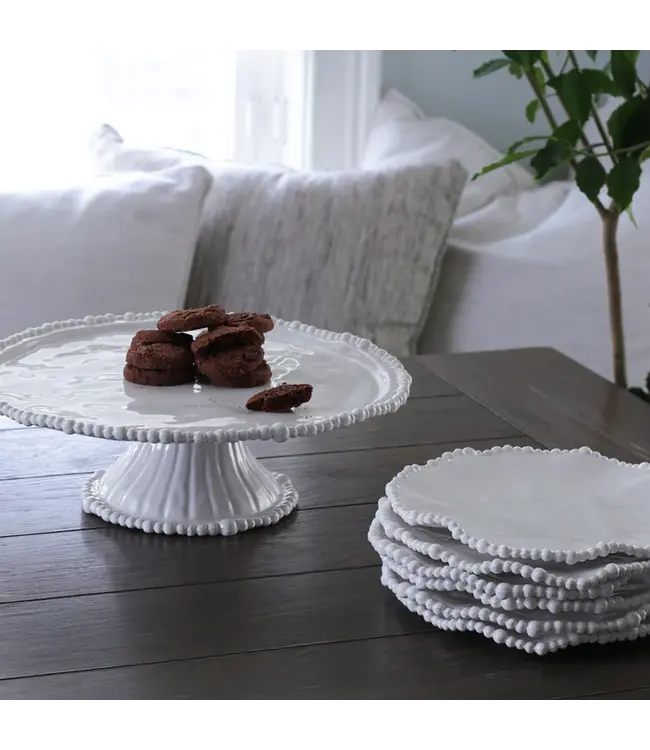Beatriz Ball Vida Alegria Pedestal Cake Plate