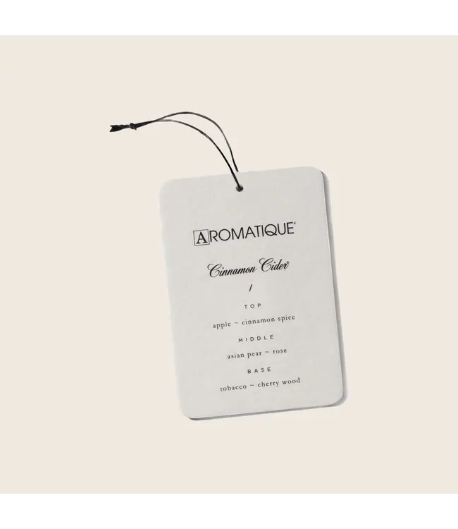 Aromatique Cinnamon Cider Aroma Card