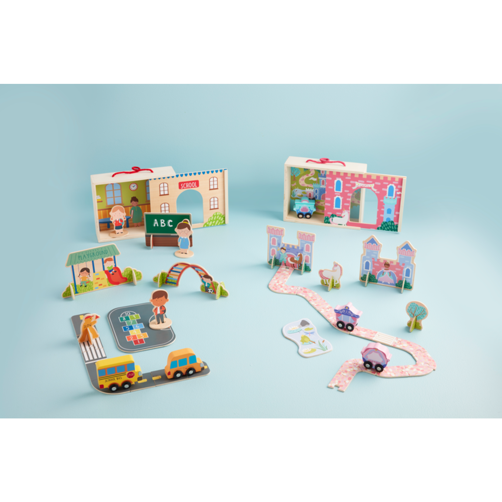 Princess Castle Wood Play Set