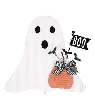 Boo Flag Ghost Topper