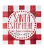 Glory Haus Santa Stop Here Topper