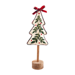 Medium Embroidered Tree Decor