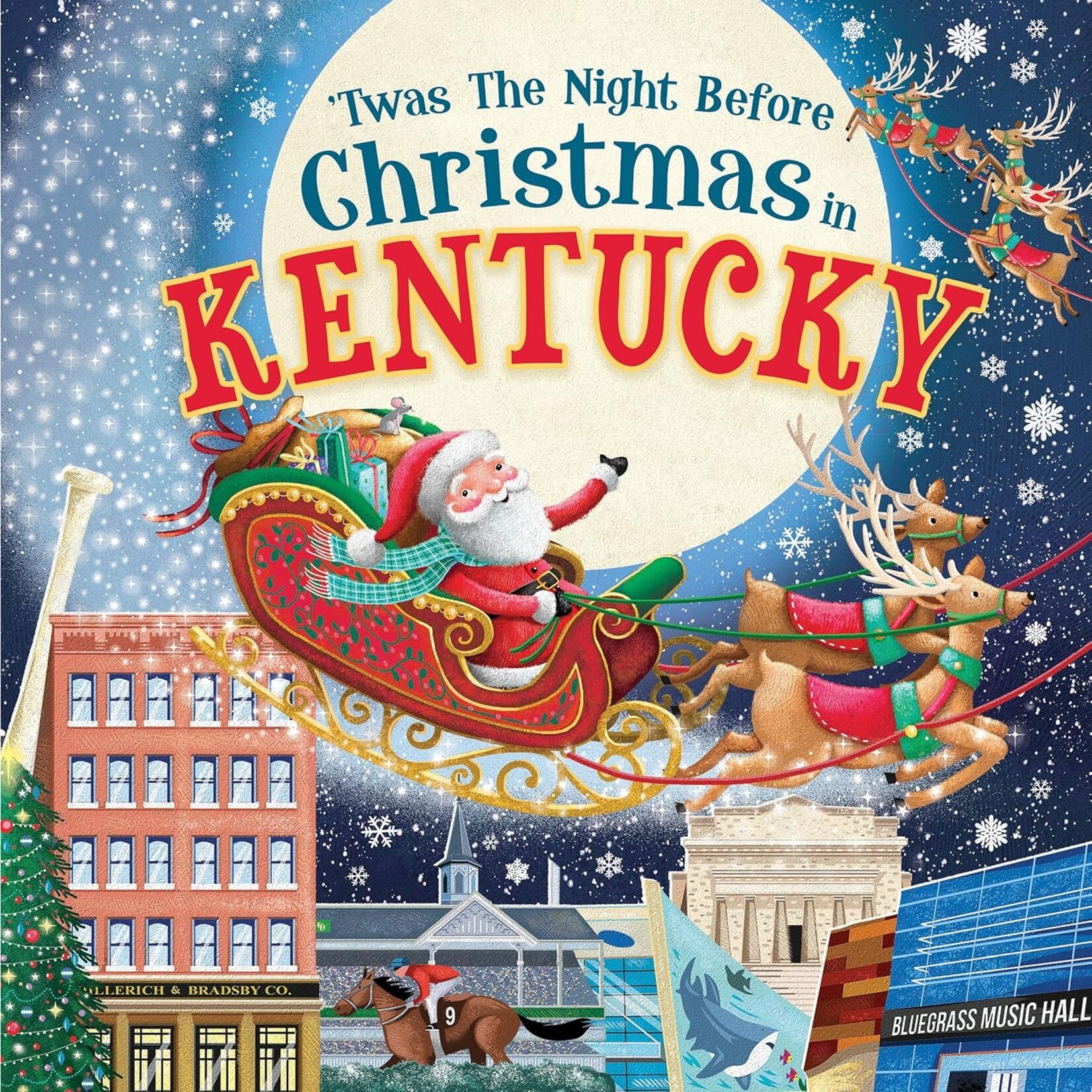 Sourcebooks 'Twas the Night Before Christmas in Kentucky Book