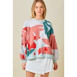 Polagram/Bae Vely Rhea Sage Multi Sweater