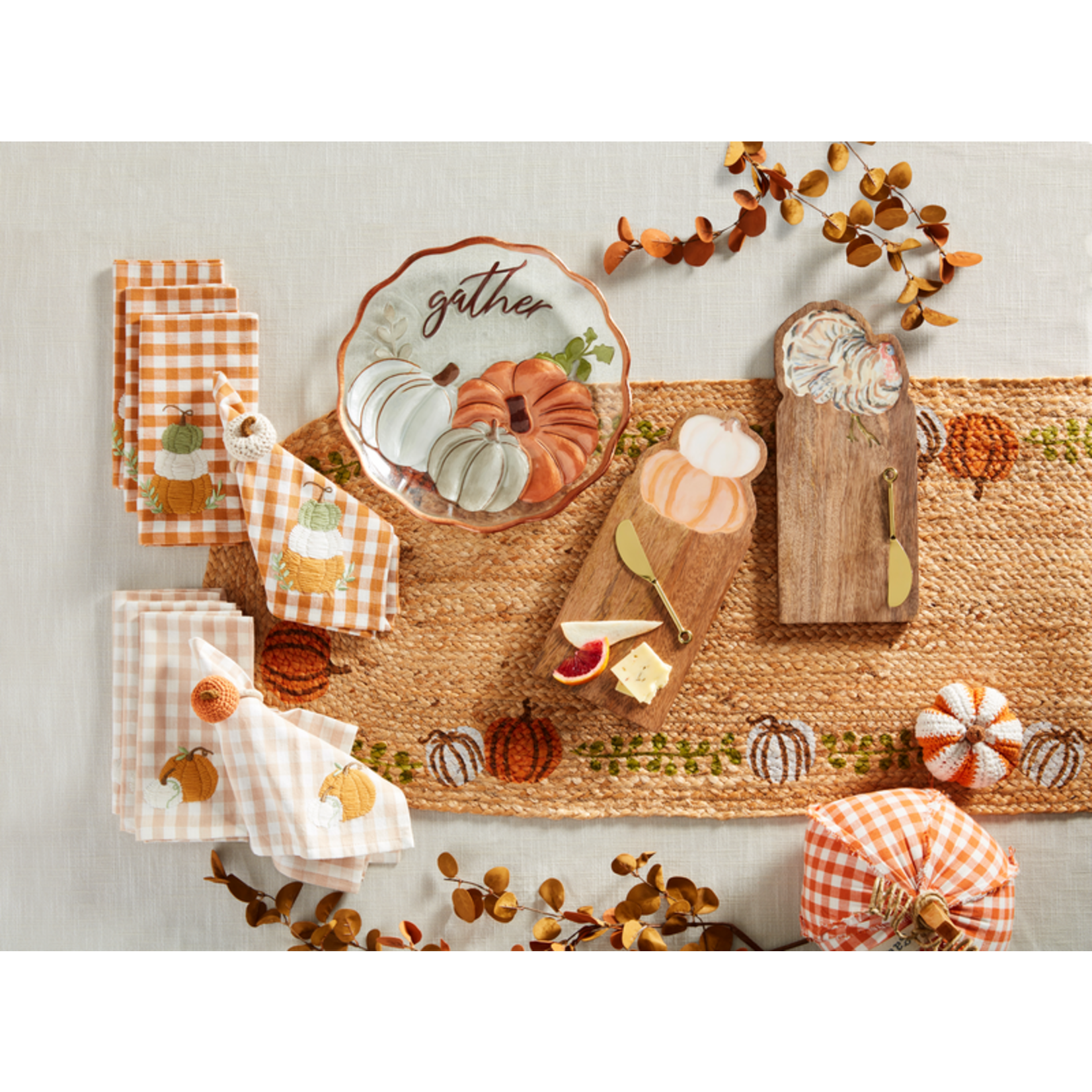 Orange Pumpkin Napkin Ring