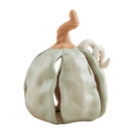 Small Stoneware Pumpkin Sitter