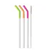 Swig Neon Lime/Orange/Berry Reusable Straw Set