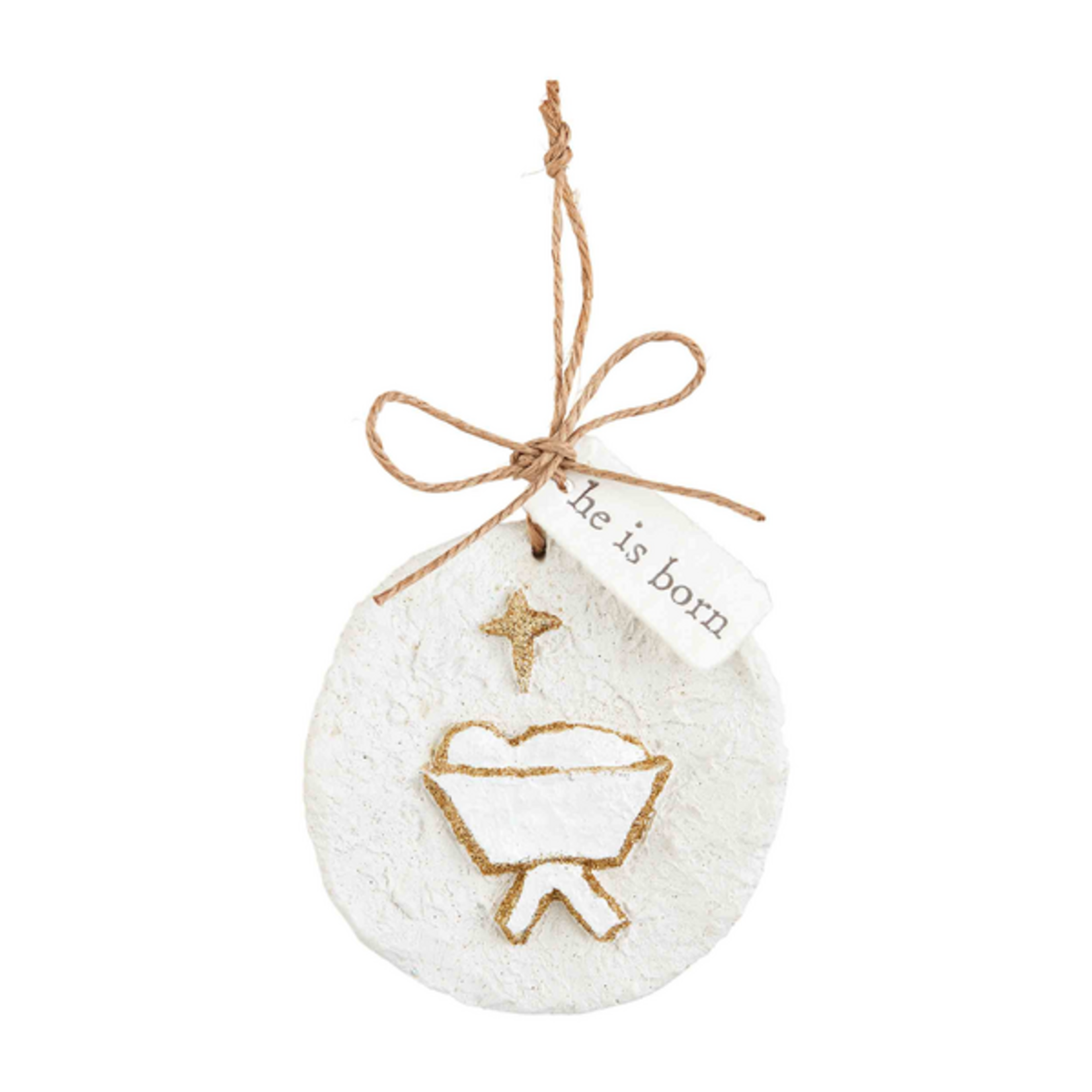 Nativity Paper Pulp Ornament