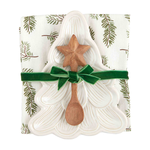 White Christmas Tree Appetizer Set