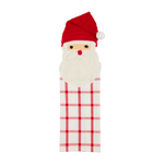 Santa Crochet Hanging Towel