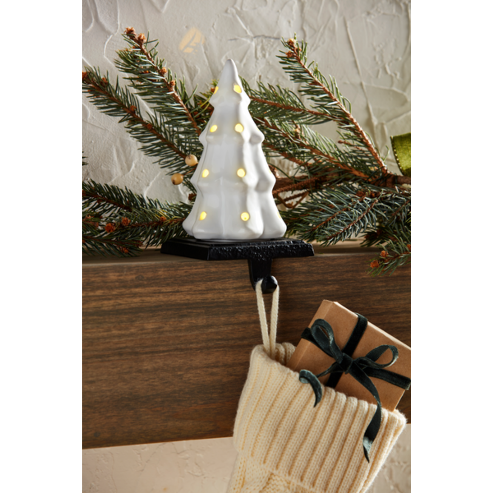 Tree Light Up Stocking Holder