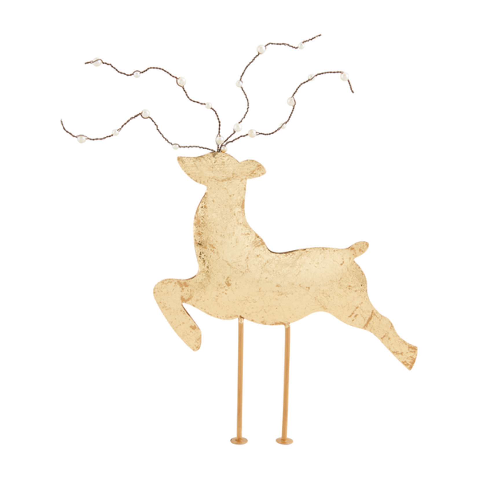 Large Gold Deer Sitter