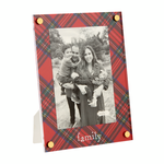 Family Tartan Acrylic Frame