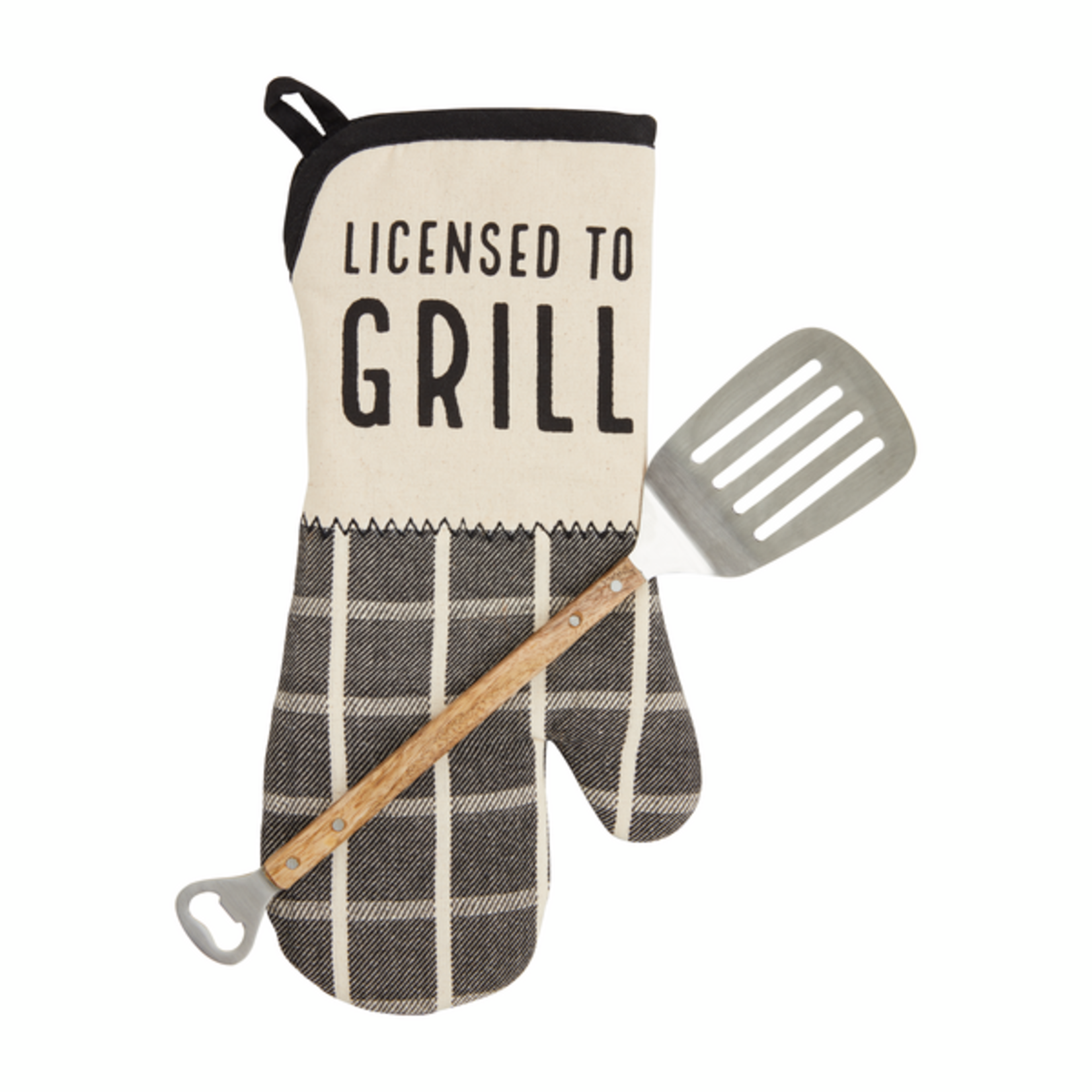 Licensed To Grill Mitt Set