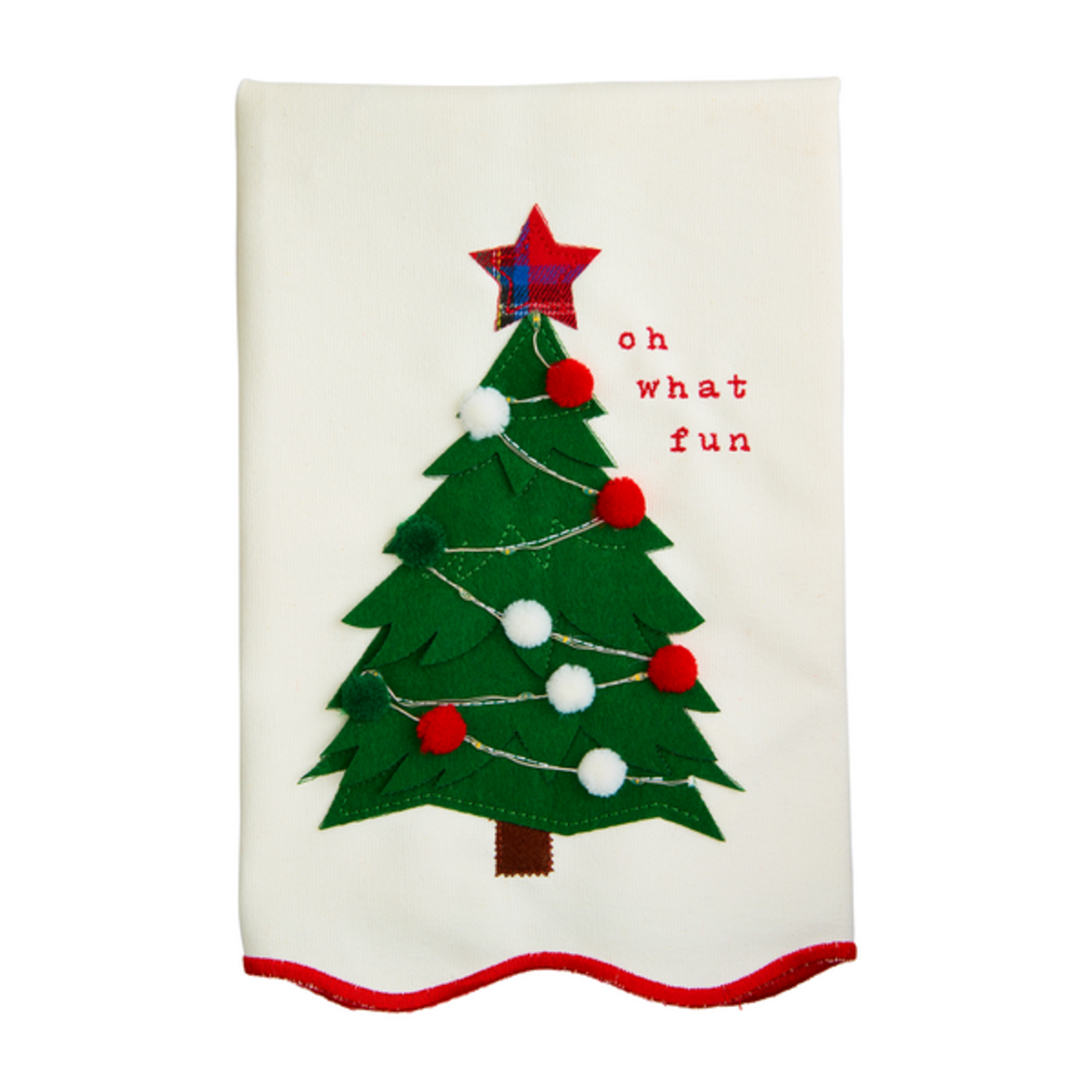 Tree Light Up Towel