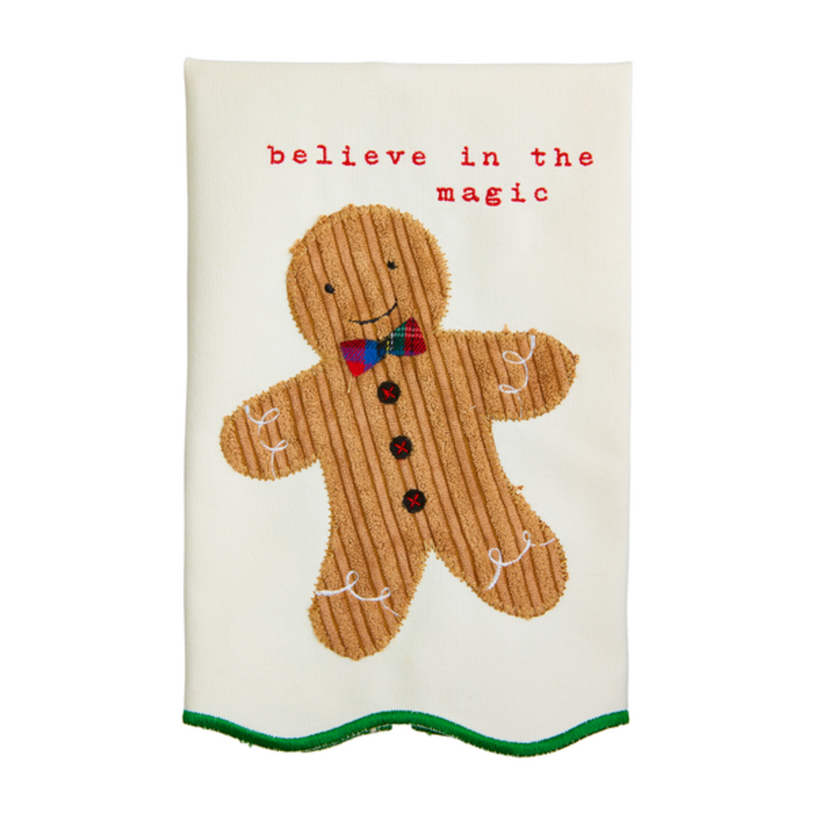 Gingerbread Man Light Up Towel