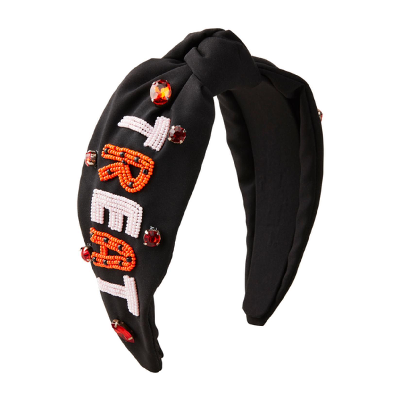 Trick-Or-Treat Black Knotted Headband