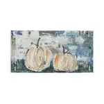 Two White Pumpkins Pillow Swap