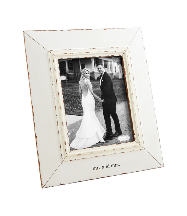 Mr. & Mrs. Distressed Frame