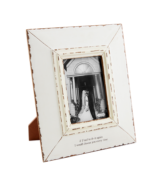 Choose You Every Time Distressed Frame