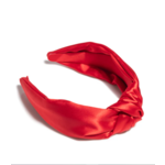 Red Satin Knotted Headband