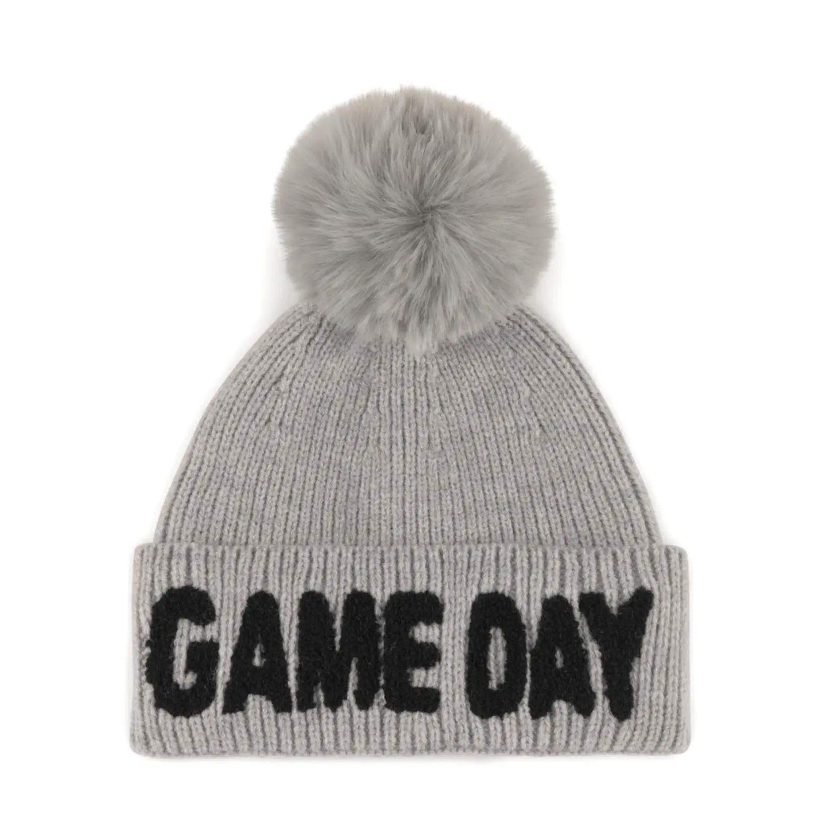 Game Day Grey Beanie