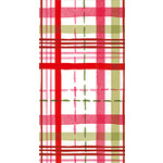 Merry Berry Plaid Guest Towels