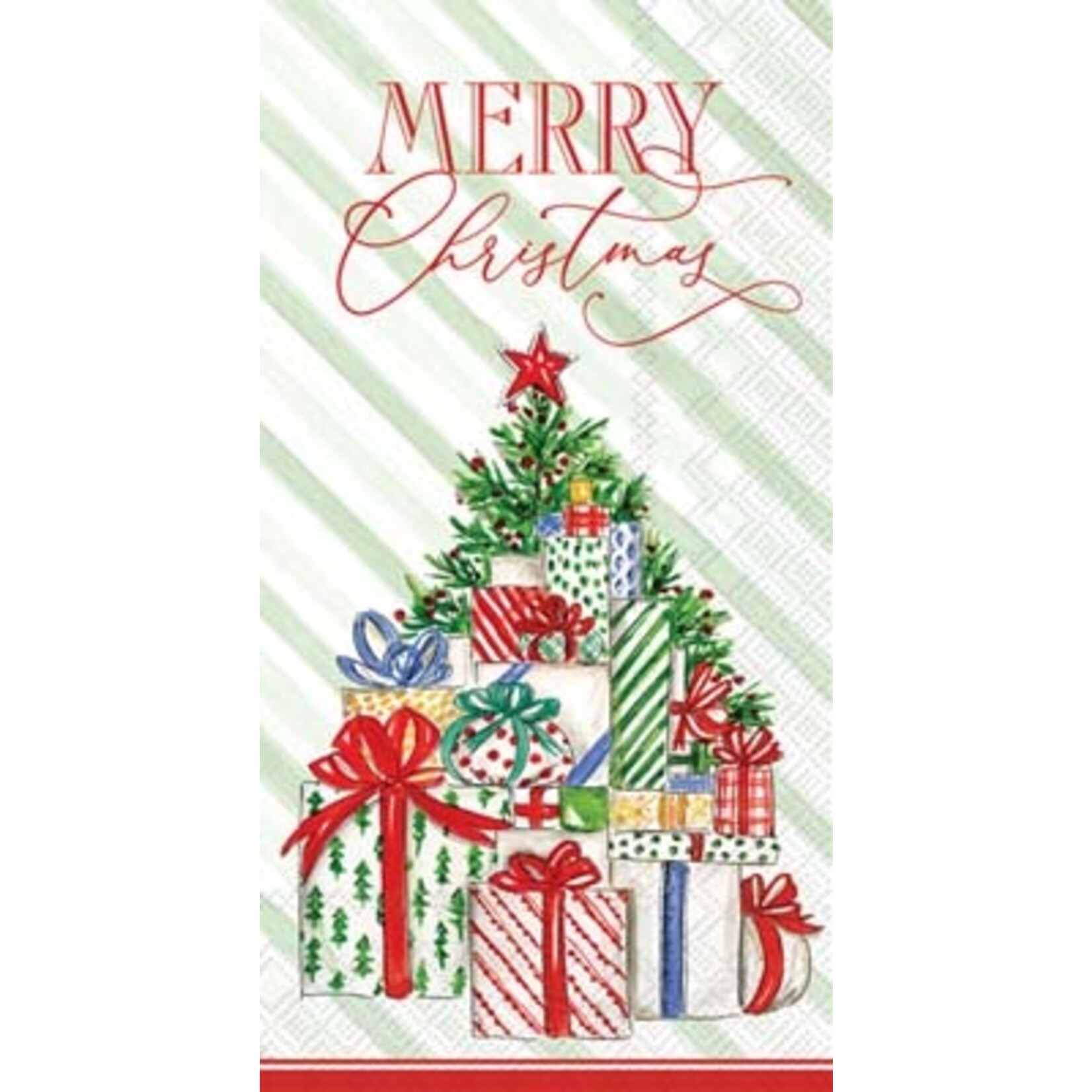 Christmas Presents Tree Guest Towels