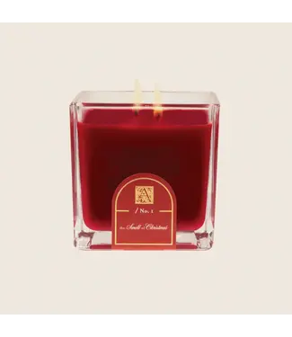 The Smell of Christmas Cube Glass Candle