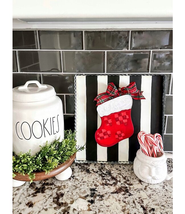 Round Top Mini Stocking Charm