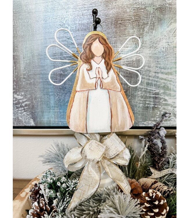 Round Top Mini Angel Charm