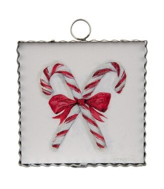 Mini CrissCross Candy Canes Print