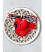 Round Top Mini Cardinal Charm