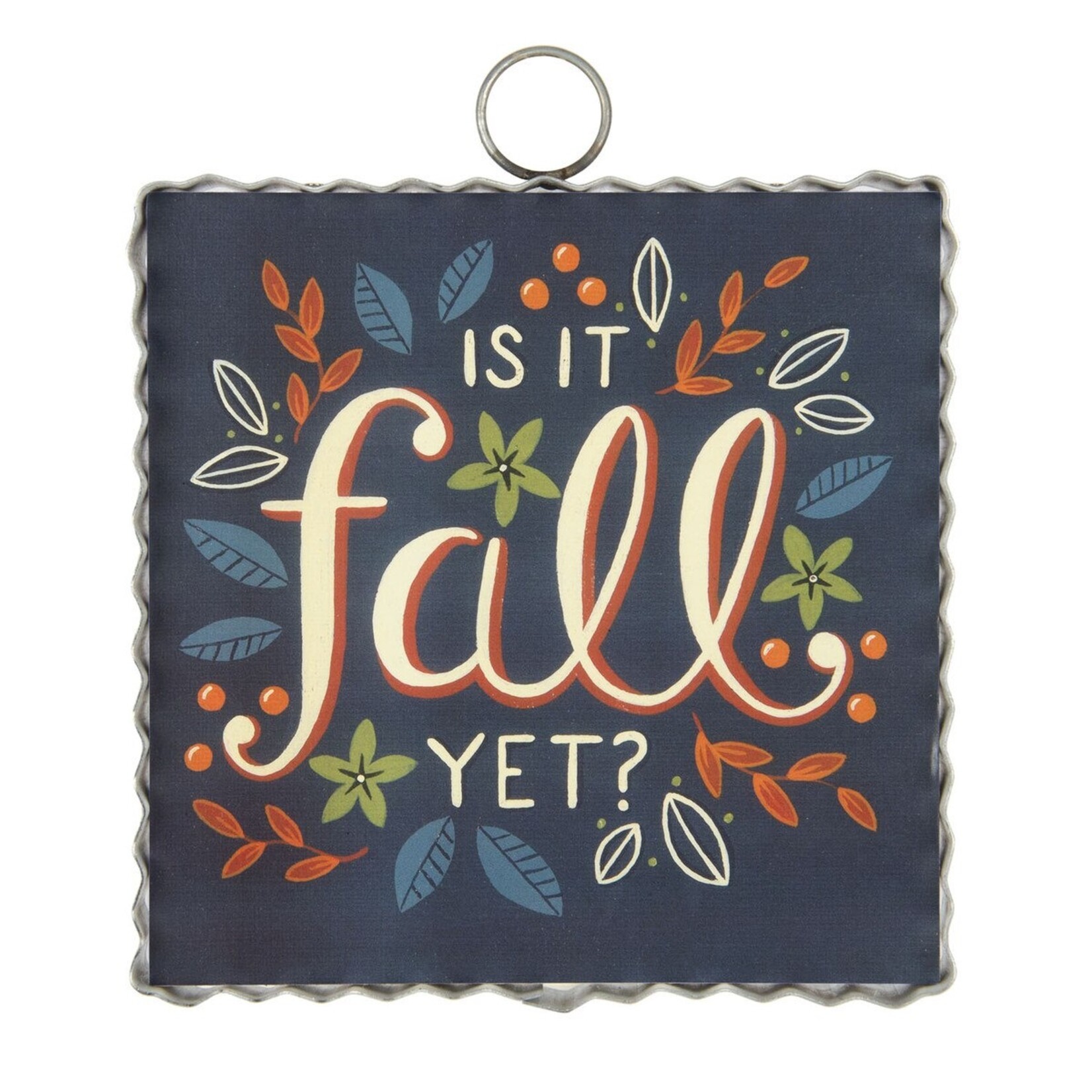 Round Top Mini "Is it Fall Yet" Print