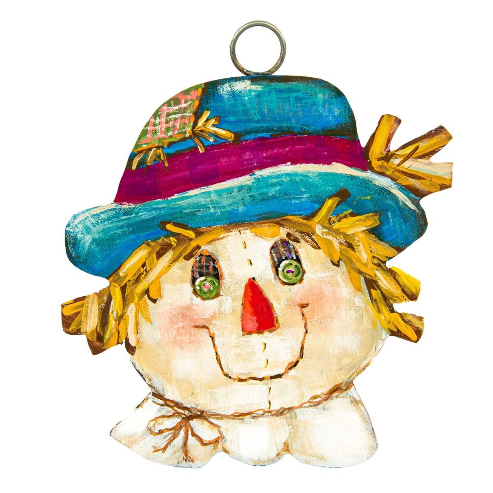 Round Top Mini Scarecrow Charm