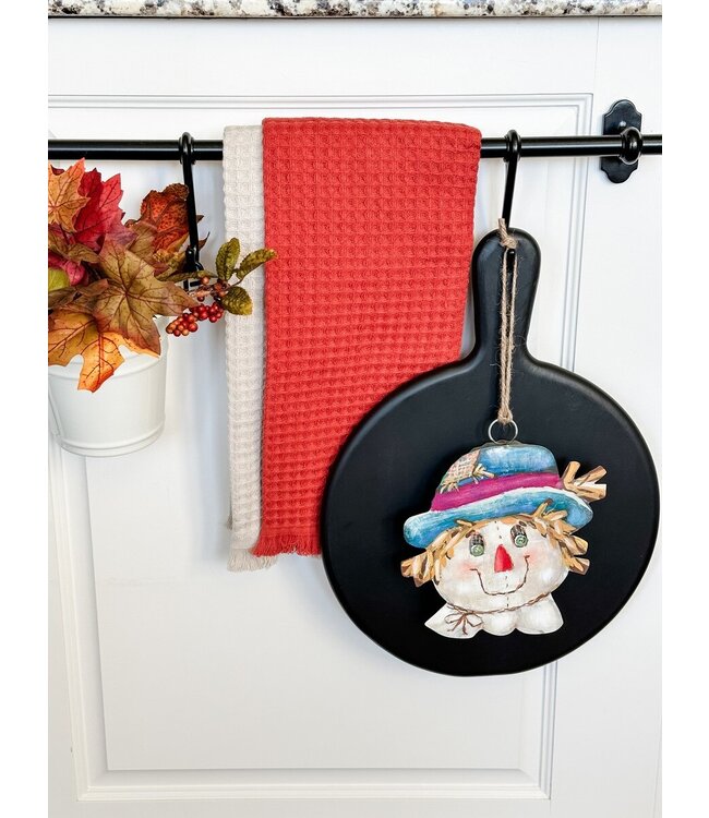 Round Top Mini Scarecrow Charm