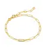 Kendra Scott Courtney Paperclip Bracelet in Gold