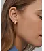 Kendra Scott Cailin Gold Huggie Earrings in Champagne Opal Crystal